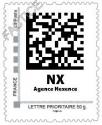 Nexence crée le premier Timbre poste 2D