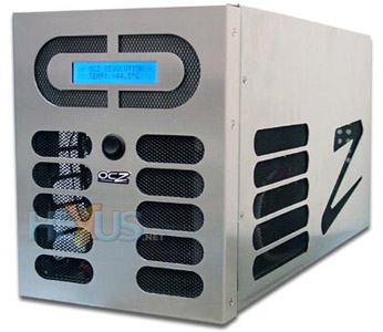 CES 2006 : OCZ présente son nouveau système de refroidissement.