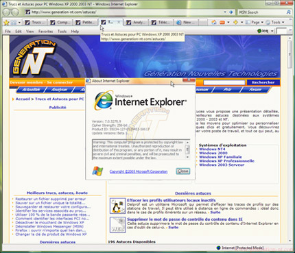 La configuration de Windows Vista dévoilée au PDC 2005
