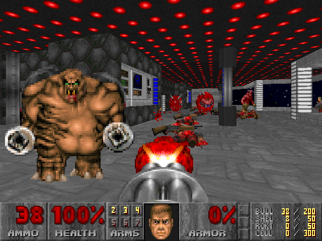 Power-Games publié un test du jeu mythique Doom.