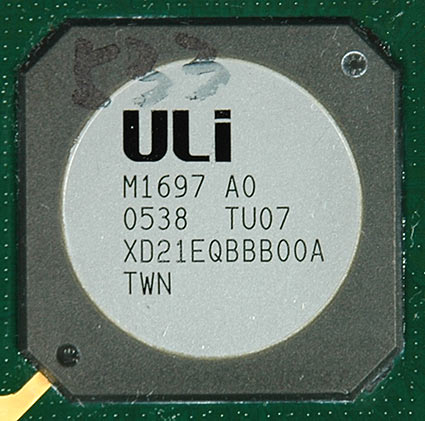 Tom's Hardware le petit dernier d'Uli le Chipset M1697.