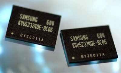 Samsung prépare la GDDR4 à 3.2 Gbits par seconde pour le second trimestre.