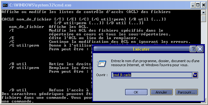 Zebulon fait un petit dossier sur les commandes CMD.