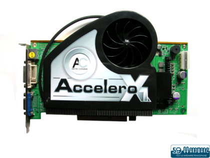 Test : 59Hardware se penche sur l'Accelero X1 d'Arctic Cooling.