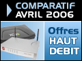 Présence-PC publie son comparatif ADSL du mois d'avril 2006.