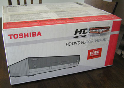 Test du lecteur HD-DVD Toshiba HD-A1.