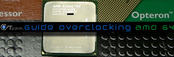  OCTeam fait un tutorial sur l'overcloking de l'AMD Athlon 64 
