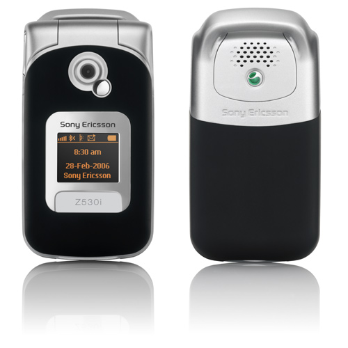  Le Sony Ericsson Z530i - Un téléphone appareil photo en forme de coquillage 
