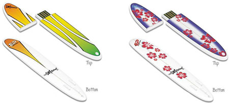  Walmart lance dans clés USB en forme de planches de surf.