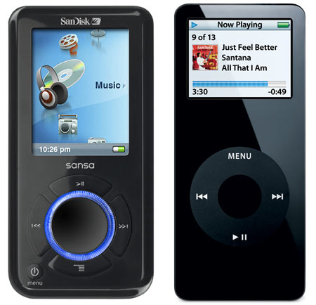  Test : Sandisk e200 : Un tueur d'ipod ? par Informanews