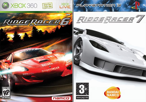 Ridge Racer 6 sur Xbox 360 mieux que Ridge Racer 7 sur PS3 ?!