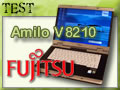 Test : PC portable Fujitsu Amilo V8210 sur le banc d'essai.