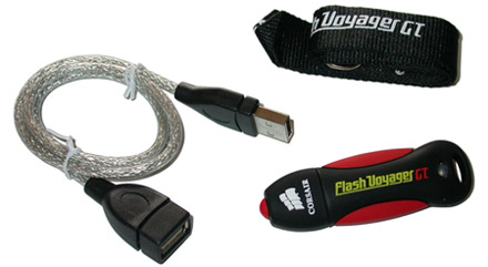 Test : La clé USB Corsair Flash Voyager GT 8Go chez ADNPC.