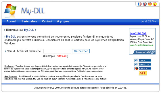  ADNPC.net lance son nouveau site My-DLL.