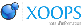  Nouveau : Lettre à la communauté Xoops ( Des changements ).