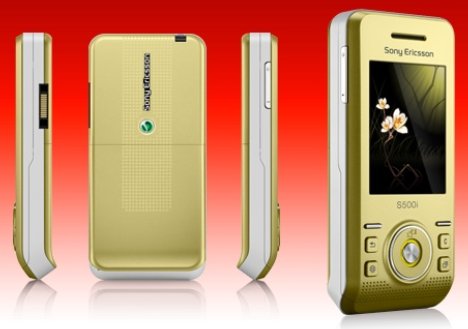  Sony Ericsson S500i, un design à vous couper le souffle