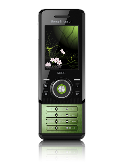 Sony Ericsson S500i, un design à vous couper le souffle