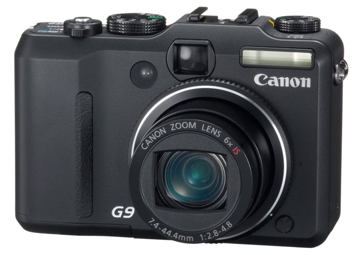  Canon PowerShot G9, APN de 12.1 Mégapixels et compatible RAW.