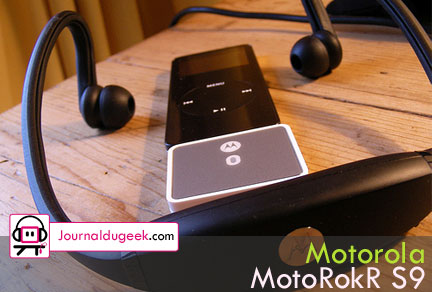 Test du casque Bluetooth Motorola Motorokr S9