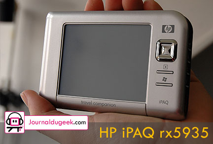  Test : Pocket PC HP iPAQ rx5935