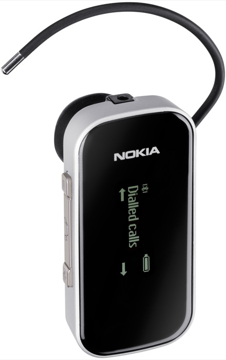  Nokia BH-902, oreillette Bluetooth avec écran OLED.
