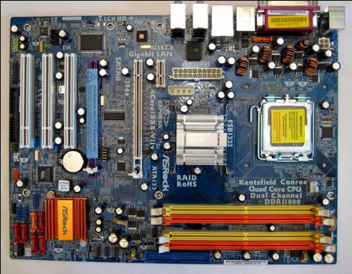 Test : Carte mère ASRock 4Core 1333-ViiV. 