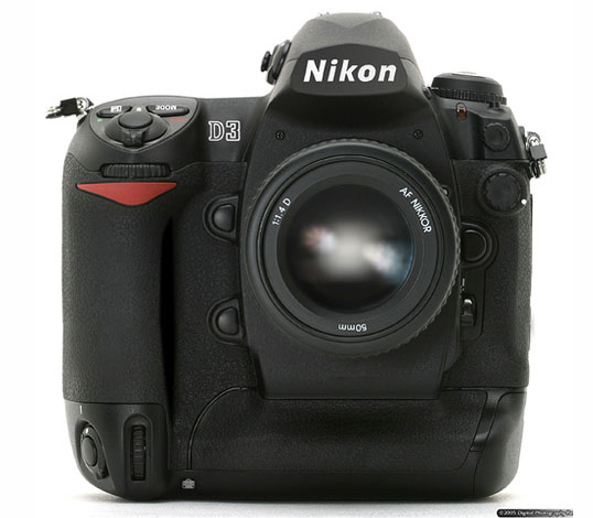 Nikon D3, l'APN avec capteur Full-frame (plein format) de 12.1 Mégapixels 