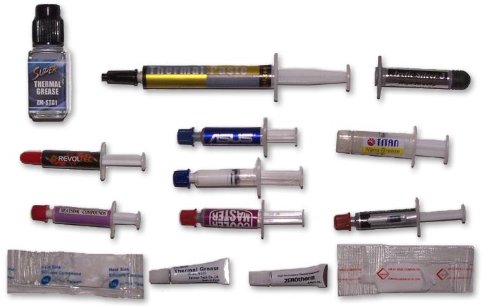 Comparatif : 14 pâtes thermiques. 