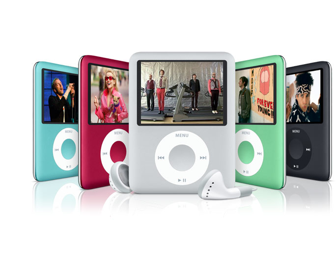 Nouveau Apple iPod Nano annoncé à la Keynote. 