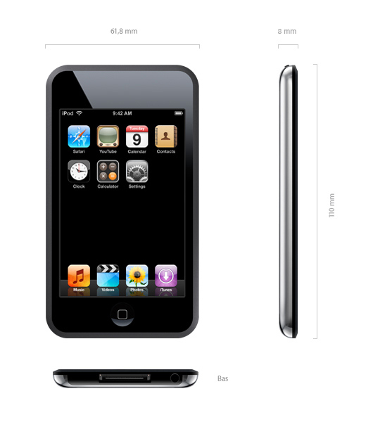 Nouveau Apple iPod Touch, l'iPhone sans Phone. 