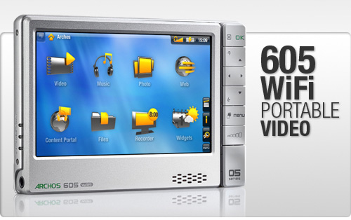 Test du PMP ARCHOS 605 WiFi 