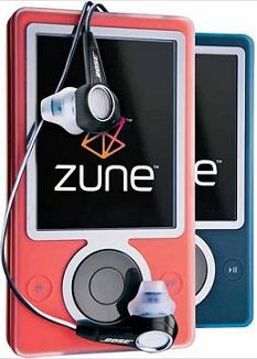 Microsoft Zune bleu démenti ?! 