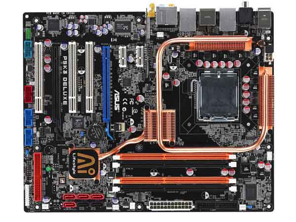 Test : 3 cartes mères Asus P35 