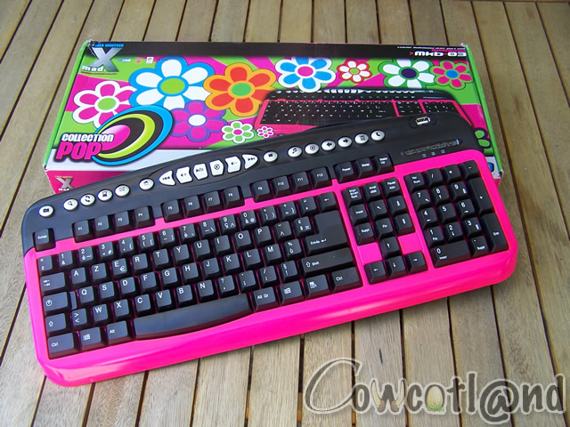 Test : Clavier Mad-X POP Collection. 