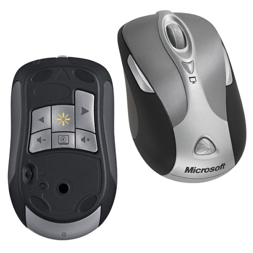 Test : Souris Microsoft Wireless Notebook Presenter Mouse 8000 chez PCI 