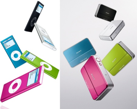 Sony aurait-il copié Apple et son iPod Nano 2G ?! 