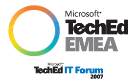 Actualité en live du Microsoft TechEd IT Forum 2007 