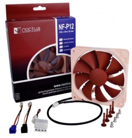 Test du ventilateur Noctua NF-P12 