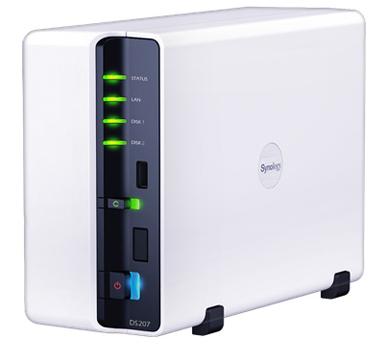 Test du NAS Synology DS207 