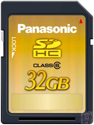 [CES 2008] Panasonic lance sa carte SDHC de 32 Go