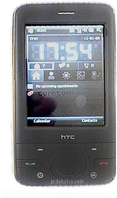 HTC Pharos P3470 sous Windows Mobile 6 Professionnel 