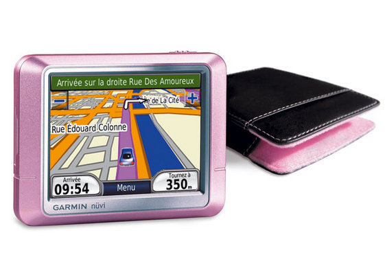 GPS : Garmin nüvi 250 pink pour les femmes !!