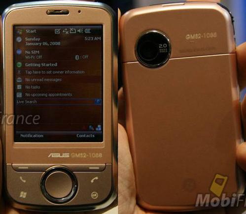 Asus Galaxi Mini pour contrer l'HTC Touch et l'iPhone ?! 