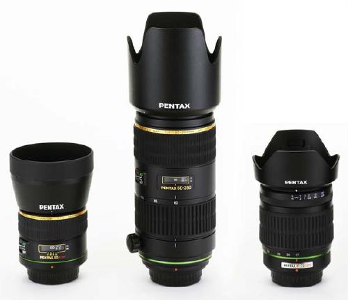 Pentax présente ses nouveaux Objectifs pour Réflex numériques 