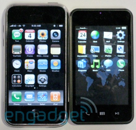 CeBit 2008 : Meizu M8 Mini One et son OS à la iPhone 