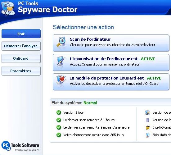  Télécharger Spyware Doctor 5.5