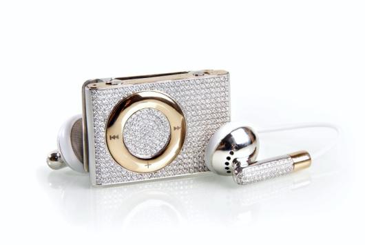 L'Apple iPod Shuffle en diamants 18 carats qui vaut 40 000$ !! 