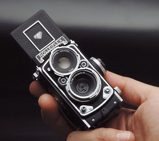 APN Rolleiflex MiniDigi AF 5.0, avec un design très rétro 