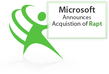 Microsoft rachète la société de publicité en ligne Rapt Inc. 
