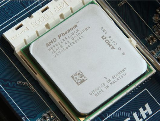 Test du processeur AMD Phenom X4 9850 